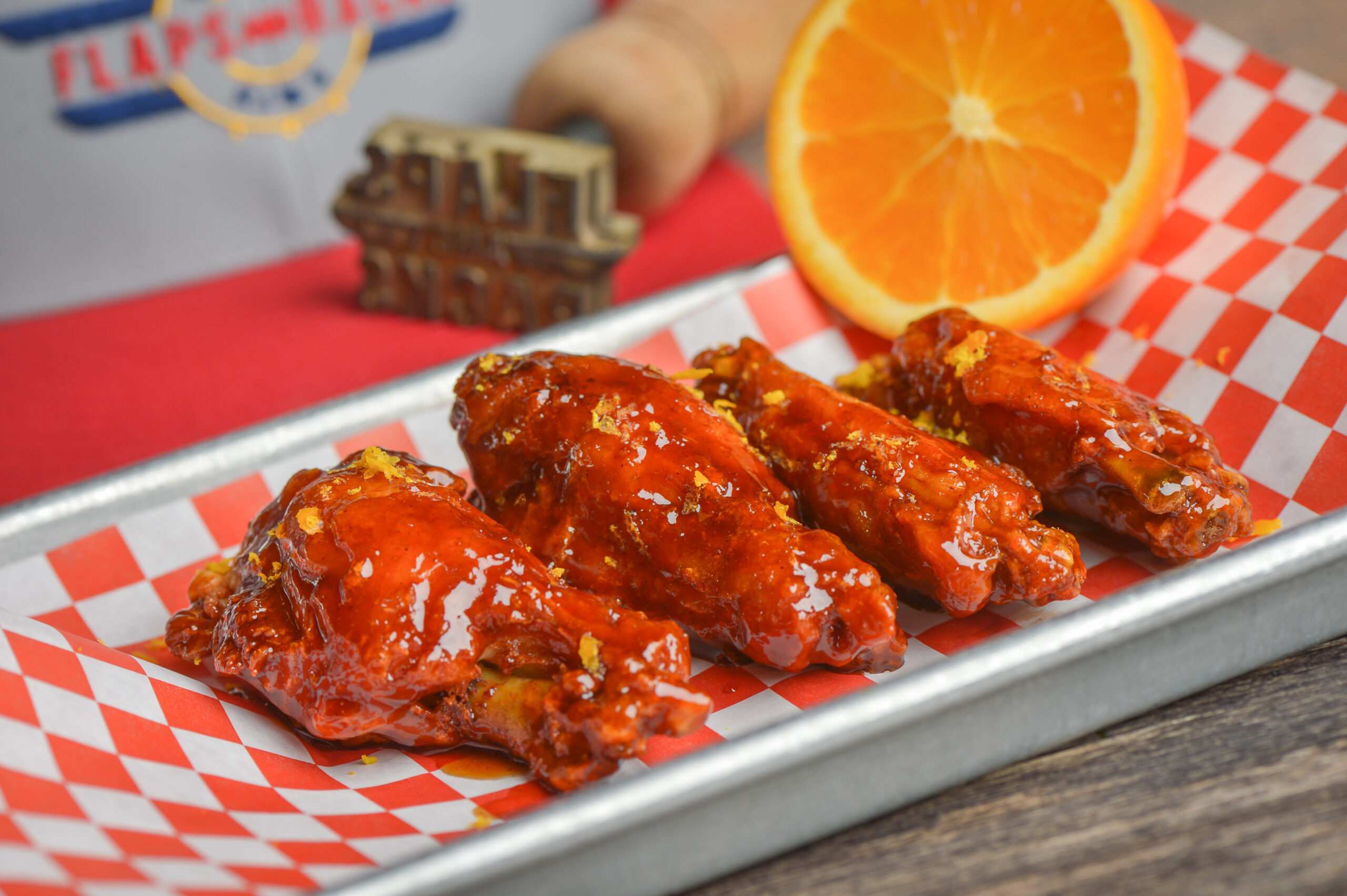 Flaps and Racks, Tucson, mouth watering chicken wings
